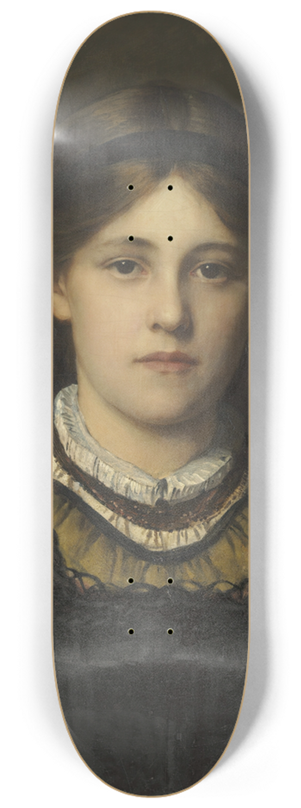 Franz von Defregger - Beauty of the Tyrol 8.25 inch art skate deck