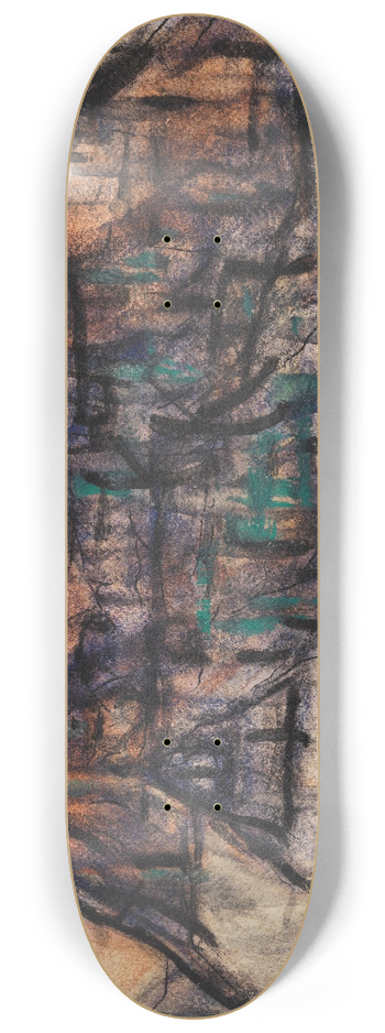 Christian Rohlfs - Haus in Soest 8.25 inch art skate deck