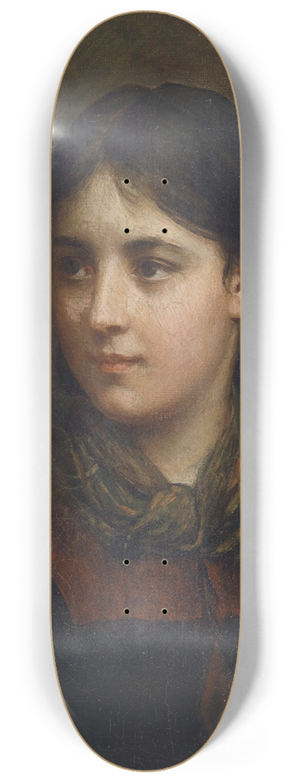 Franz von Defregger - Dirndl 8.25 inch art skate deck