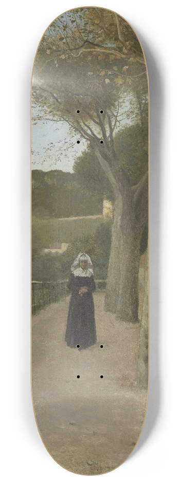 Christian Skredsvig - View from Rome 8.25 inch art skate deck