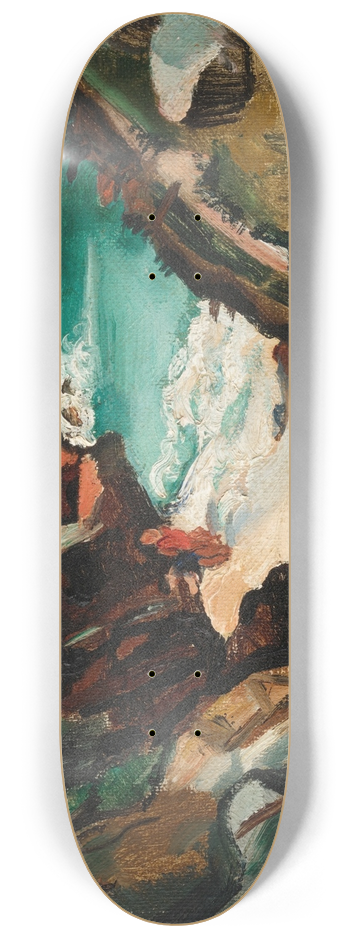 Christopher Wood - Cove, Cornwall 8.25 inch art skate deck