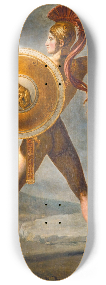Circle Of Jacques-Louis David - Roman Warrior 8.25 inch art skate deck