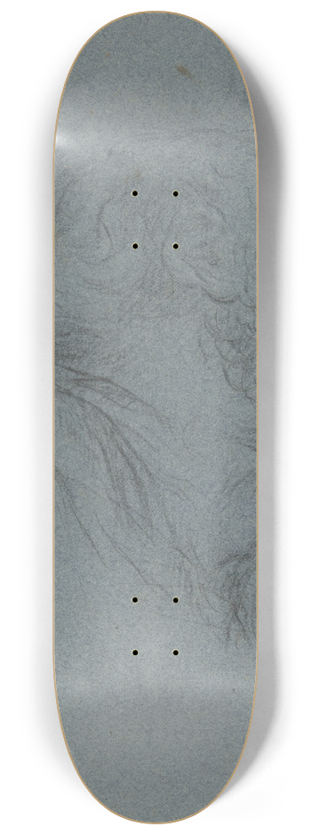 Ciro Ferri - Head of a Bearded Man Looking to Upper Right 8.25 inch art skate deck