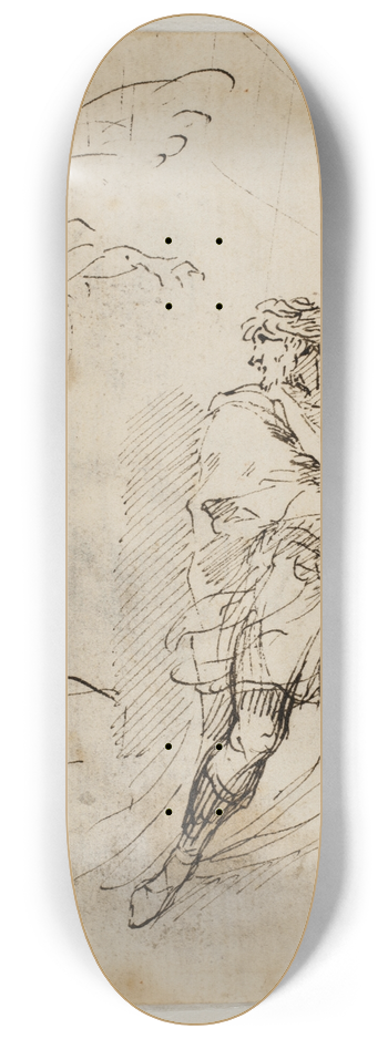 Ciro Ferri - Uddrivelsesscene 8.25 inch art skate deck