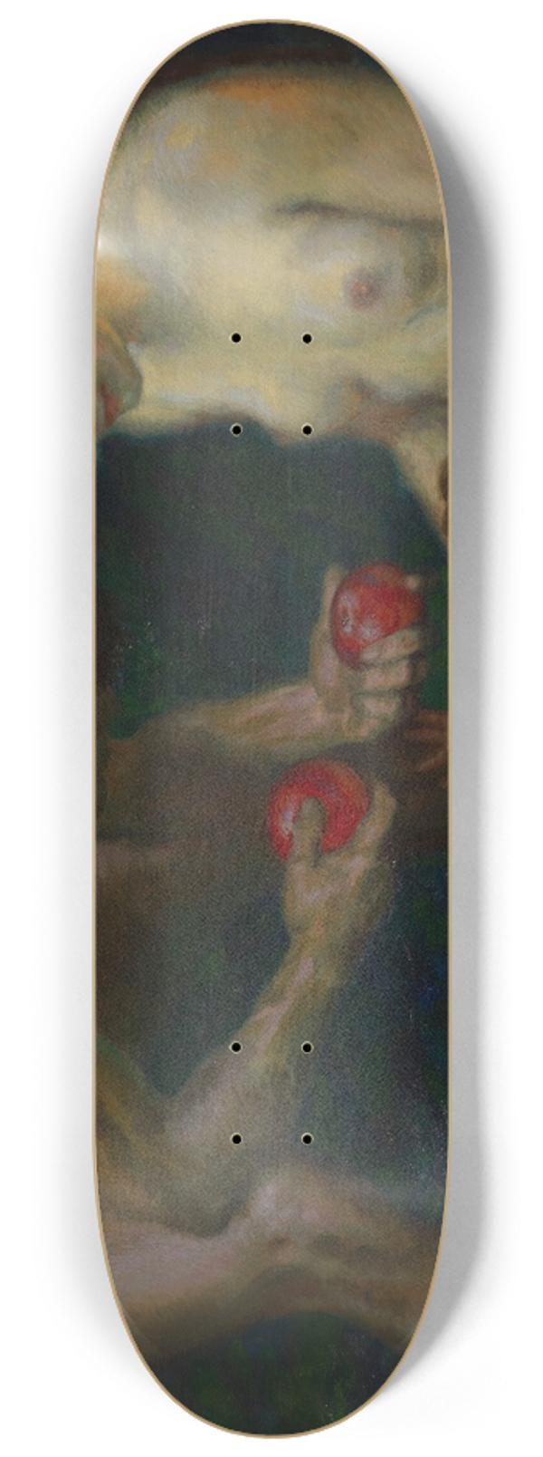 Franz von Stuck - Adam und Eva (Die Familie) 8.25 inch art skate deck