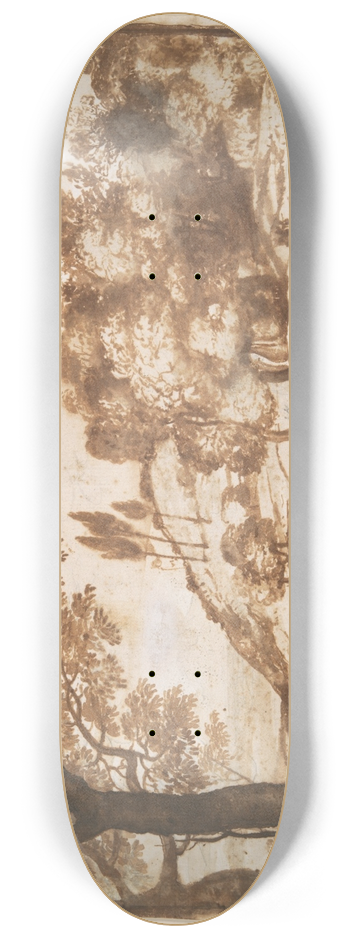 Claude Lorrain - PastoralLandscape 8.25 inch art skate deck