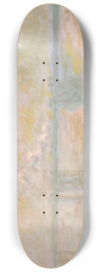 Claude Monet - Charing-Cross Bridge in London 8.25 inch art skate deck