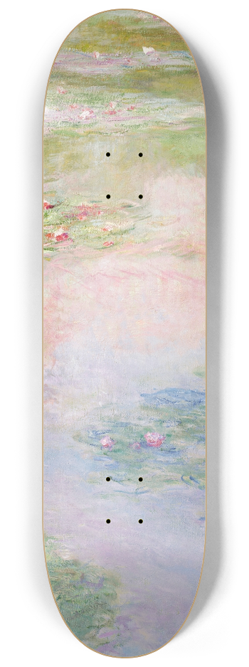 Claude Monet - Nymphas 8.25 inch art skate deck