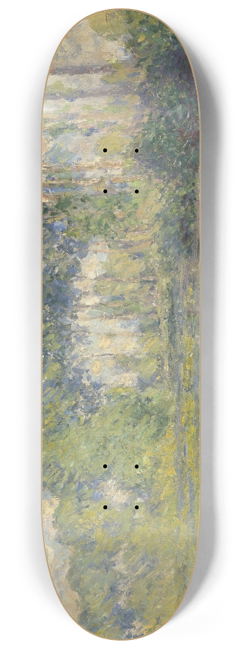 Claude Monet - Poplars on the Epte 8.25 inch art skate deck