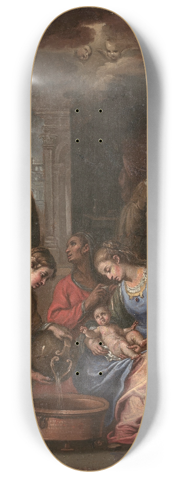 Claudio Ridolfi - La Naissance de la Vierge 8.25 inch art skate deck