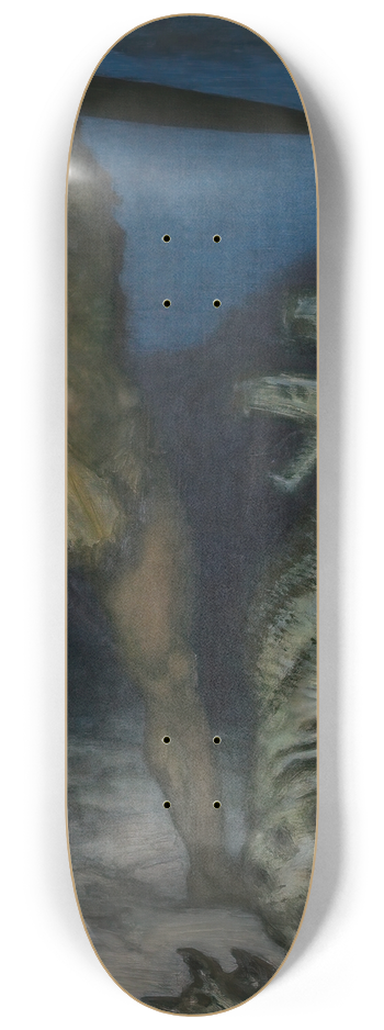 Franz von Stuck - Herkules und die Hydra 8.25 inch art skate deck
