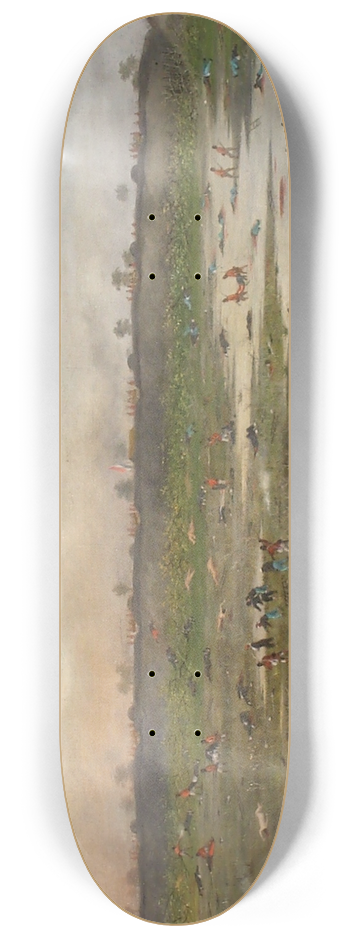 Cndido Lopez - Despus de la Batalla de Curupayt 8.25 inch art skate deck