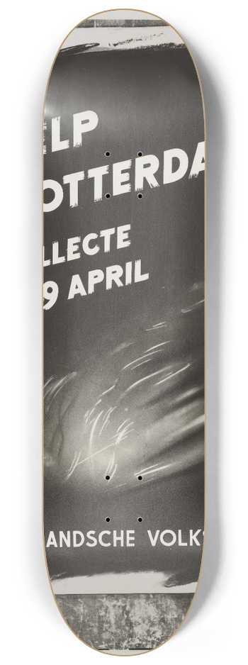 C.N.F. - Affiche Nederlandsche Volksdienst 8.25 inch art skate deck