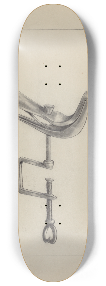 Columbus Simpson - Sewing Bird 8.25 inch art skate deck