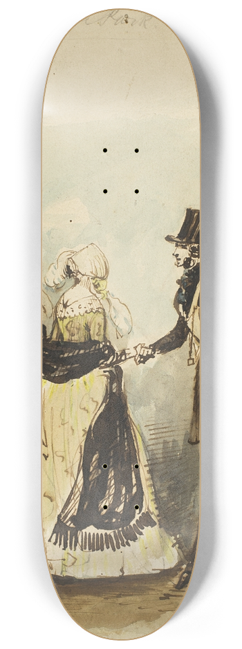 Constantin Guys - Hyde Park 8.25 inch art skate deck