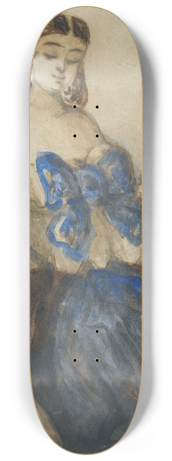 Constantin Guys - Le noeud bleu 8.25 inch art skate deck