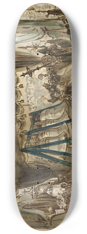 Constantin Guys - Study 8.25 inch art skate deck