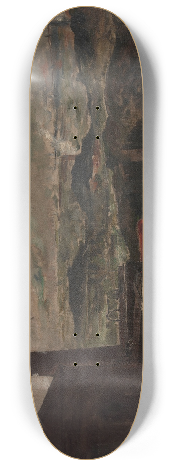 Constantin Meunier - Mining Area 8.25 inch art skate deck