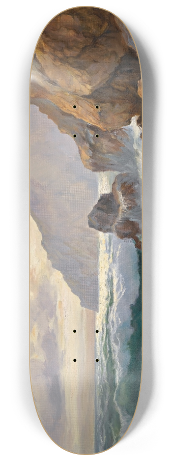 Constantin Westchiloff - The Rocky Coast 8.25 inch art skate deck