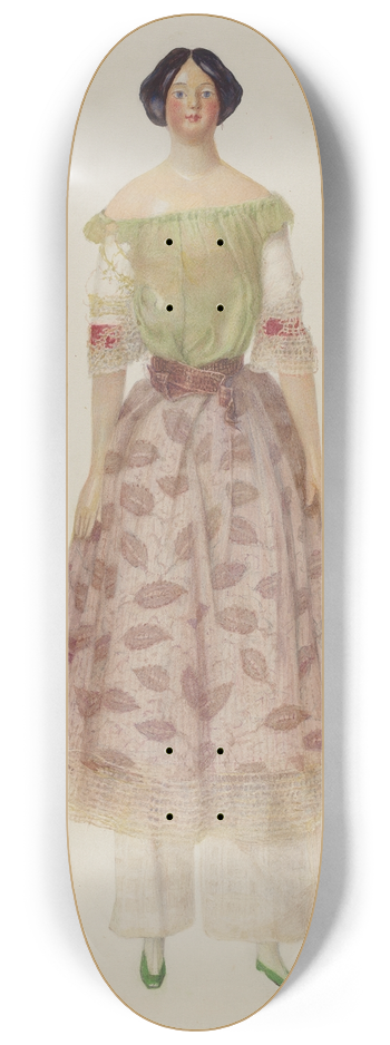 Cora Parker - Doll 8.25 inch art skate deck