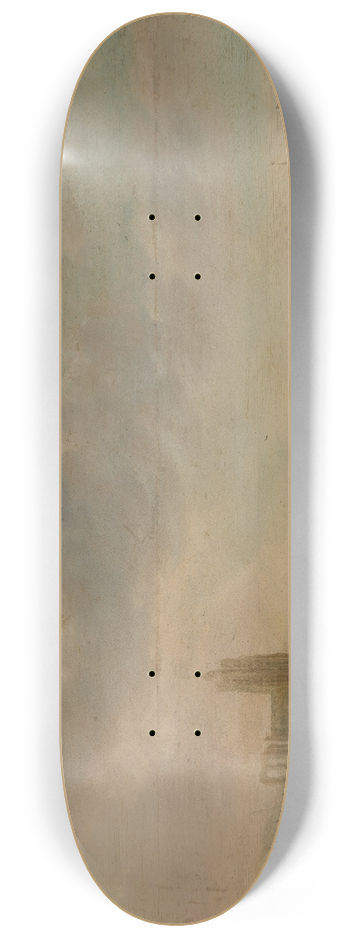 Cornelis Beelt - Strandszene mit zahlreichen Figuren 8.25 inch art skate deck