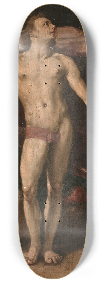 Cornelis Cornelisz Van Haarlem - Apollon 8.25 inch art skate deck