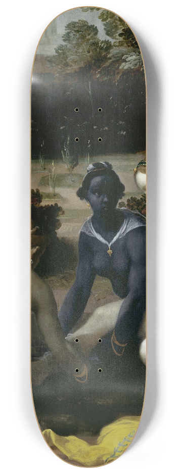 Cornelis Cornelisz Van Haarlem - Bathsheba at her Toilet 8.25 inch art skate deck