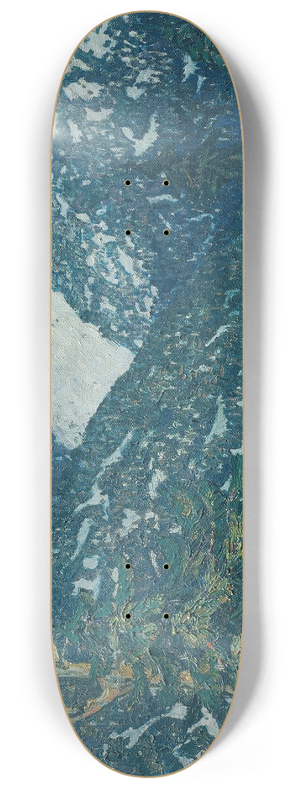 Franz Wilhelm Jger - Isergebirgslandschaft 8.25 inch art skate deck