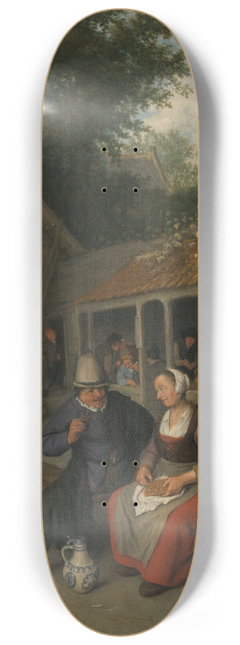 Cornelis Dusart - Country Inn 8.25 inch art skate deck