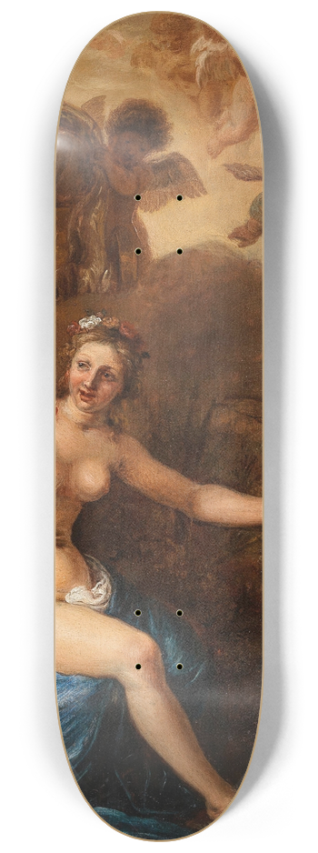 Cornelis Holsteyn - Venus taking away Cupids bow 8.25 inch art skate deck