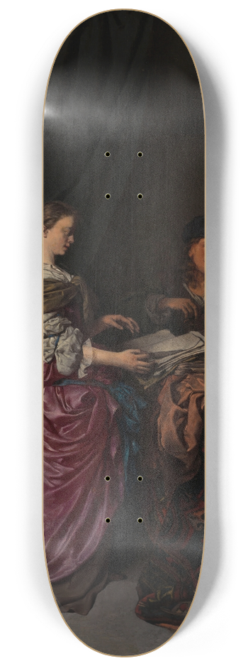 Cornelis Pietersz. Bega - The Duo 8.25 inch art skate deck