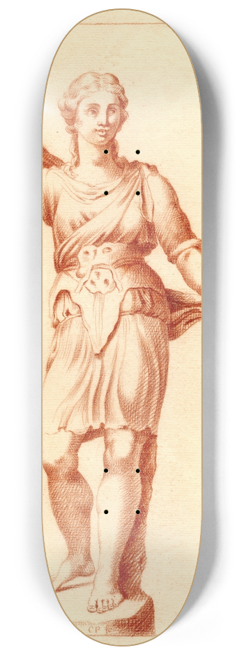 Cornelis Pronk - Beeld van Atalanta 8.25 inch art skate deck
