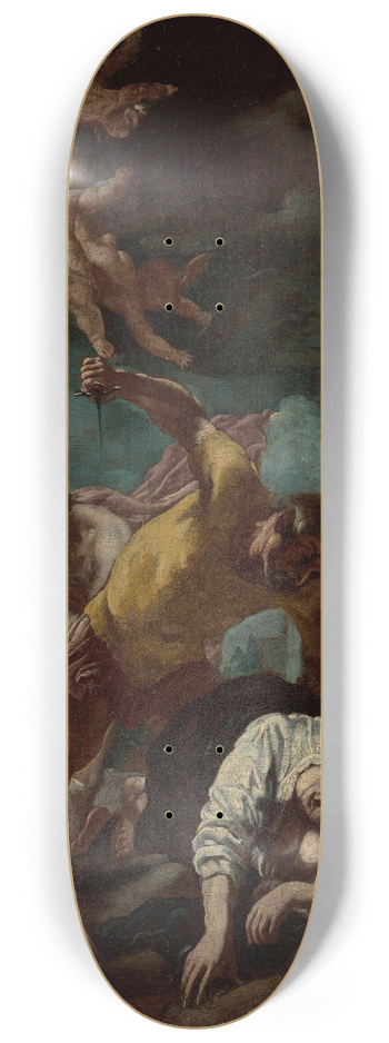 Cornelis Schut - Study for Massacre of the Innocents 8.25 inch art skate deck