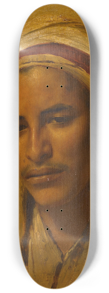 Franz Xaver Kosler - A young Arab 8.25 inch art skate deck