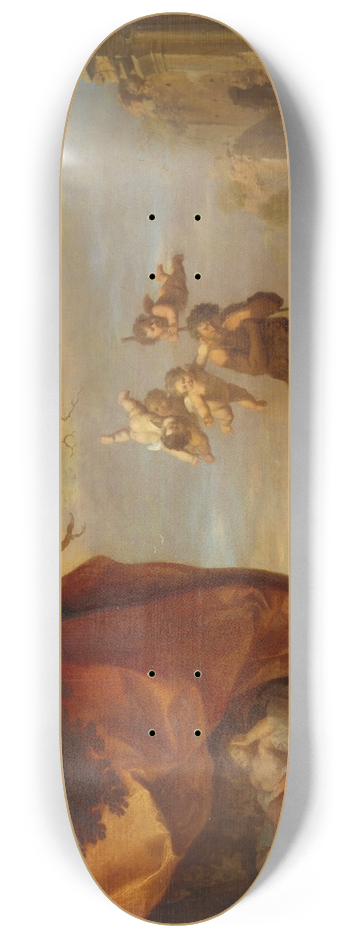 Cornelis Van Poelenburch - Cimon and Iphigenia 8.25 inch art skate deck