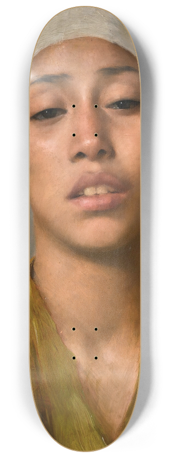 Franz Xaver Kosler - Young egyptian girl 8.25 inch art skate deck
