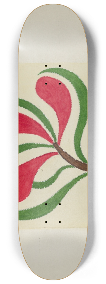 Cornelius Christoffels and Margaret Linsley - Quilt (One Square) 8.25 inch art skate deck