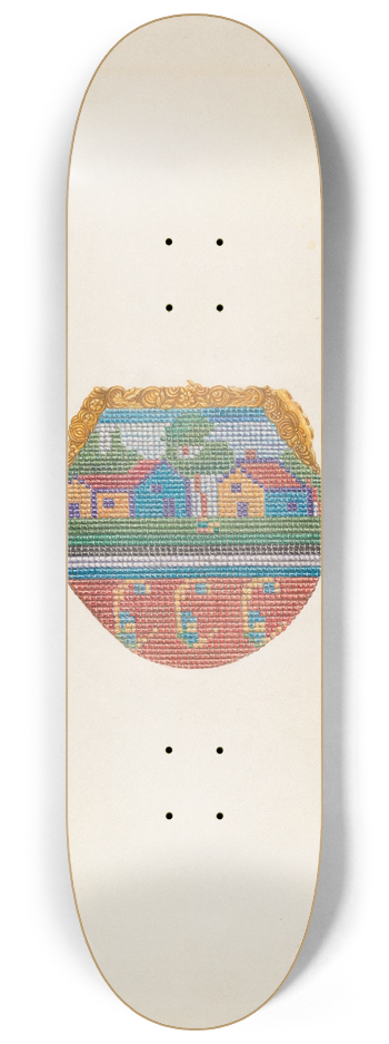 Cornelius Christoffels - Purse 8.25 inch art skate deck