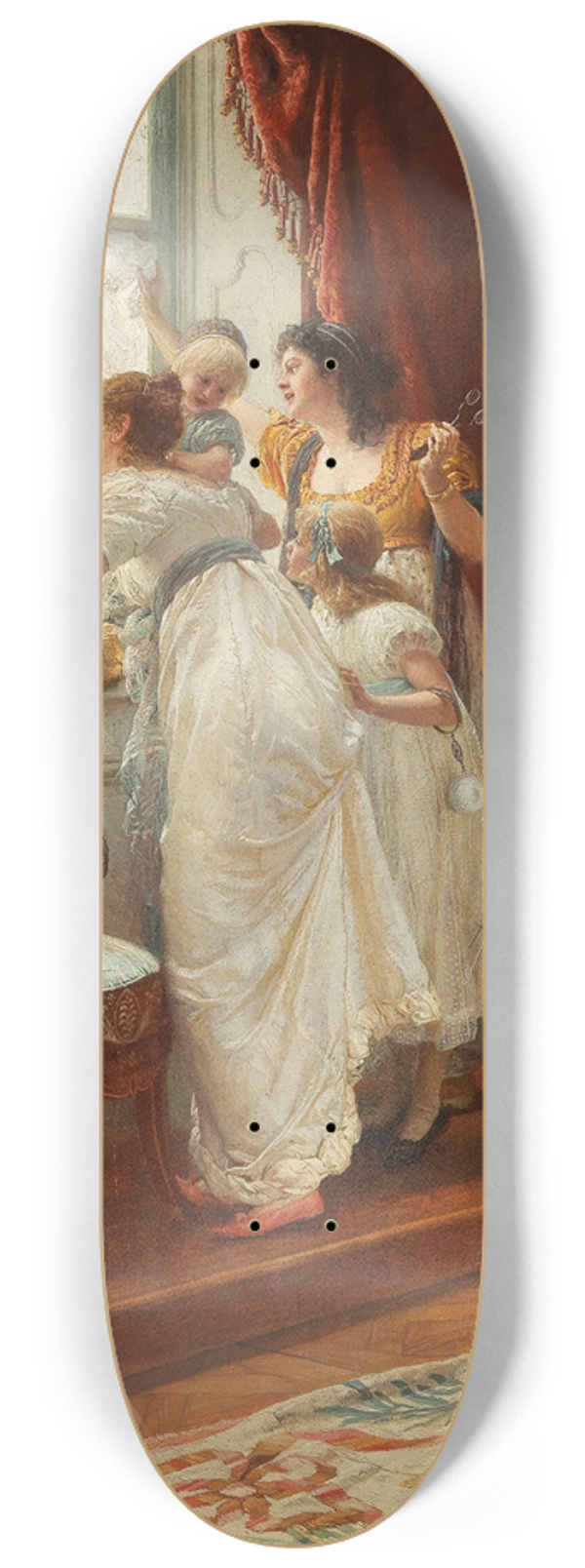 Franz Xaver Simm - einzug (The Arrival) 8.25 inch art skate deck