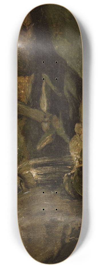 Curt Agthe - Waterfall 8.25 inch art skate deck