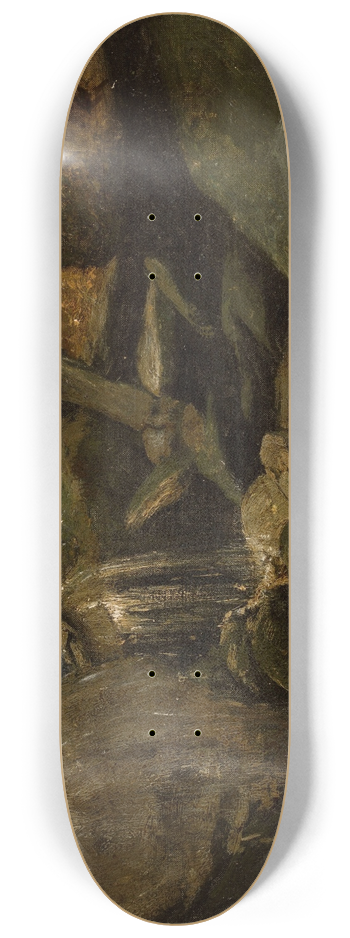 Curt Agthe - Waterfall 8.25 inch art skate deck