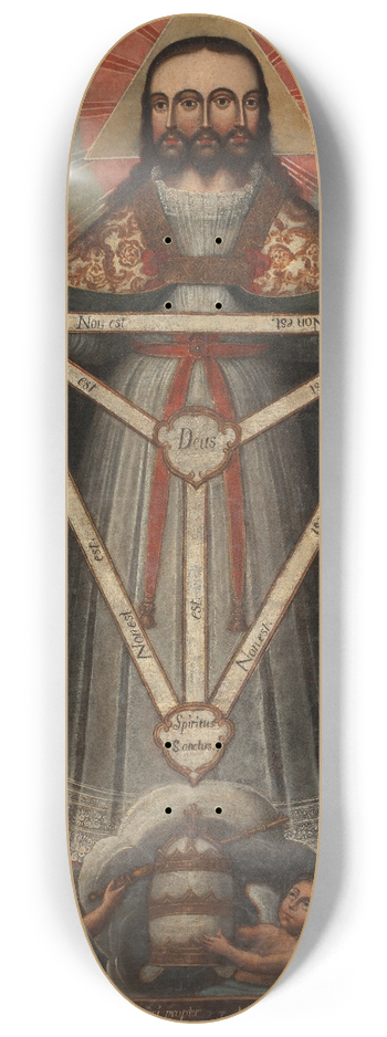 Cusco School - Trifacial Trinity 8.25 inch art skate deck