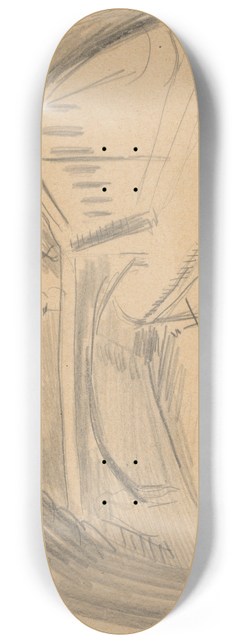 Cyprin Majernk - Bridge 8.25 inch art skate deck