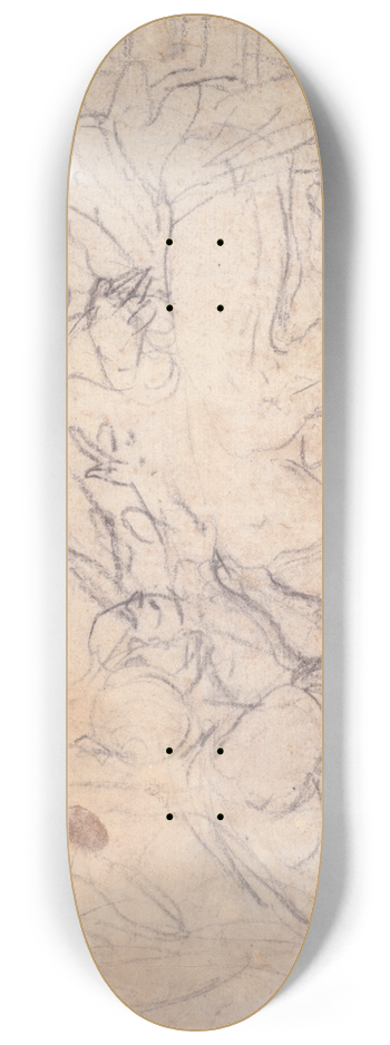 Daniele Crespi - The Mocking ofChrist 8.25 inch art skate deck