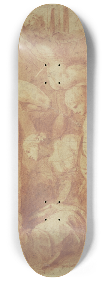 Daniele da Volterra - Martyr scenes 8.25 inch art skate deck