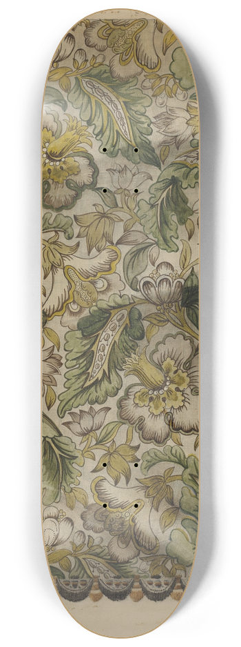 Daniel Fletcher - Chintz Square 8.25 inch art skate deck