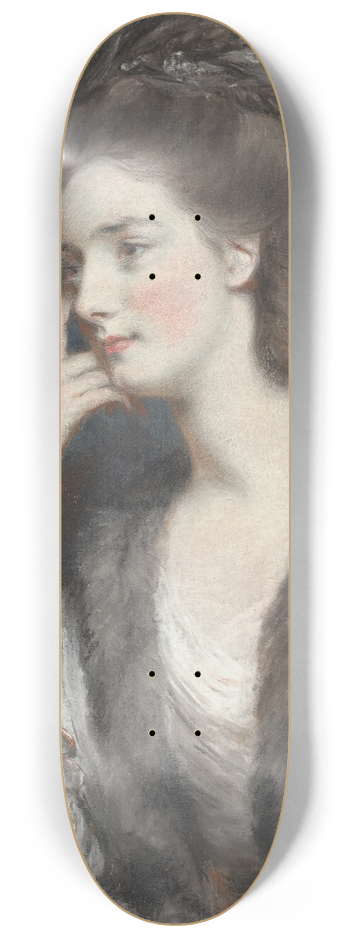 Daniel Gardner - Charlotte, Lady Watkin Williams-Wynn 8.25 inch art skate deck