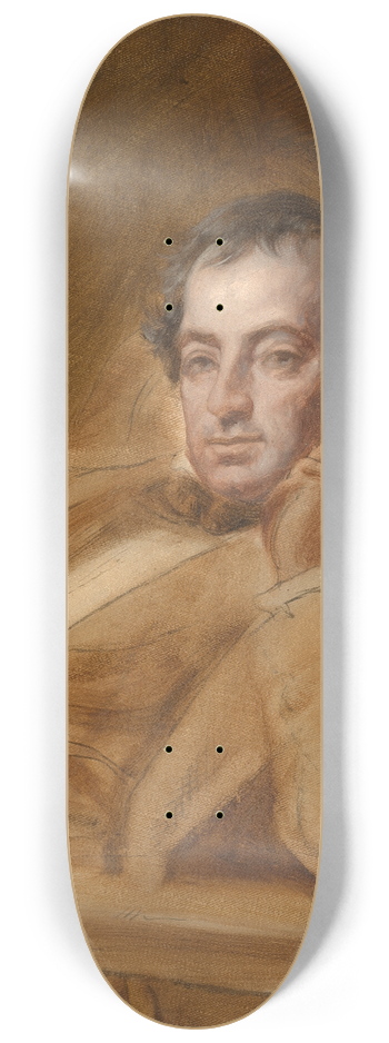 Daniel Huntington - Washington Irving 8.25 inch art skate deck