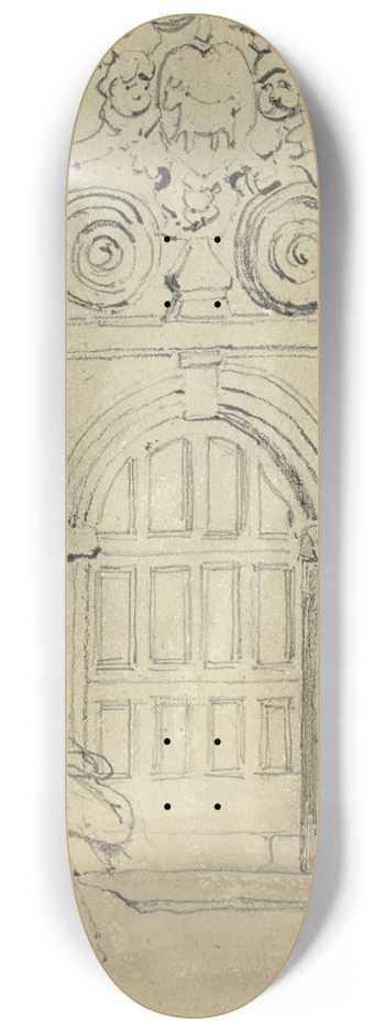 Daniel Maclise - In the Town Hall 8.25 inch art skate deck