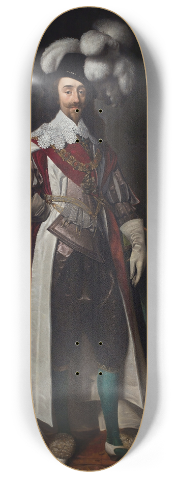 Daniel Mytens - Charles I 8.25 inch art skate deck